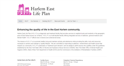 Desktop Screenshot of harlemeastlifeplan.com